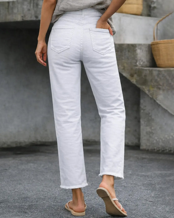 Casual Nine Points Pants