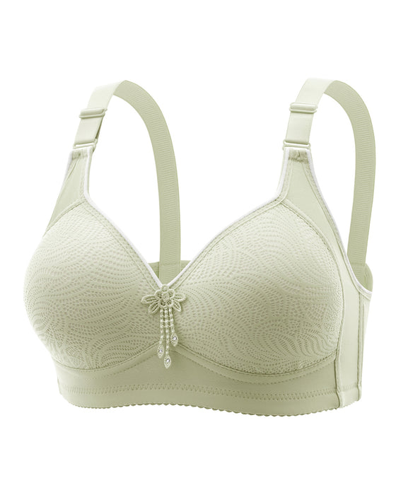 Sexy Floral Wire-Free Bra