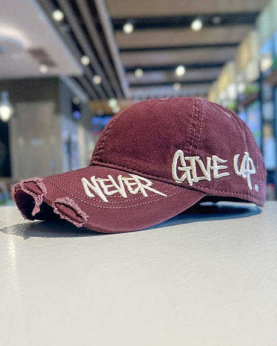 Cool Unisex Distressed Embroidered Hat