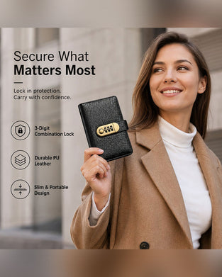 Combination Lock Cash Book