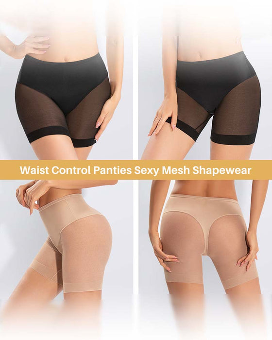 Women's Mid-Waist Thong Panties