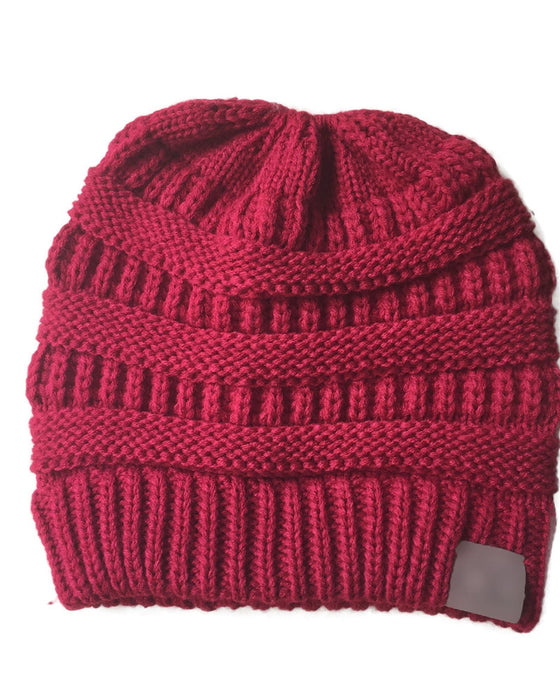 Chic & Cozy Cable Knit Hat for Fall and Winter