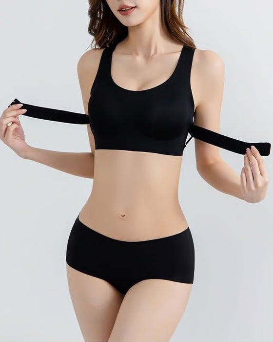 ✨ Seamless breathable shaping corrective support bra