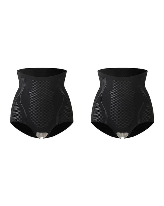 Fat Burning Lce Silk Lonic Fiber Shaping Shorts