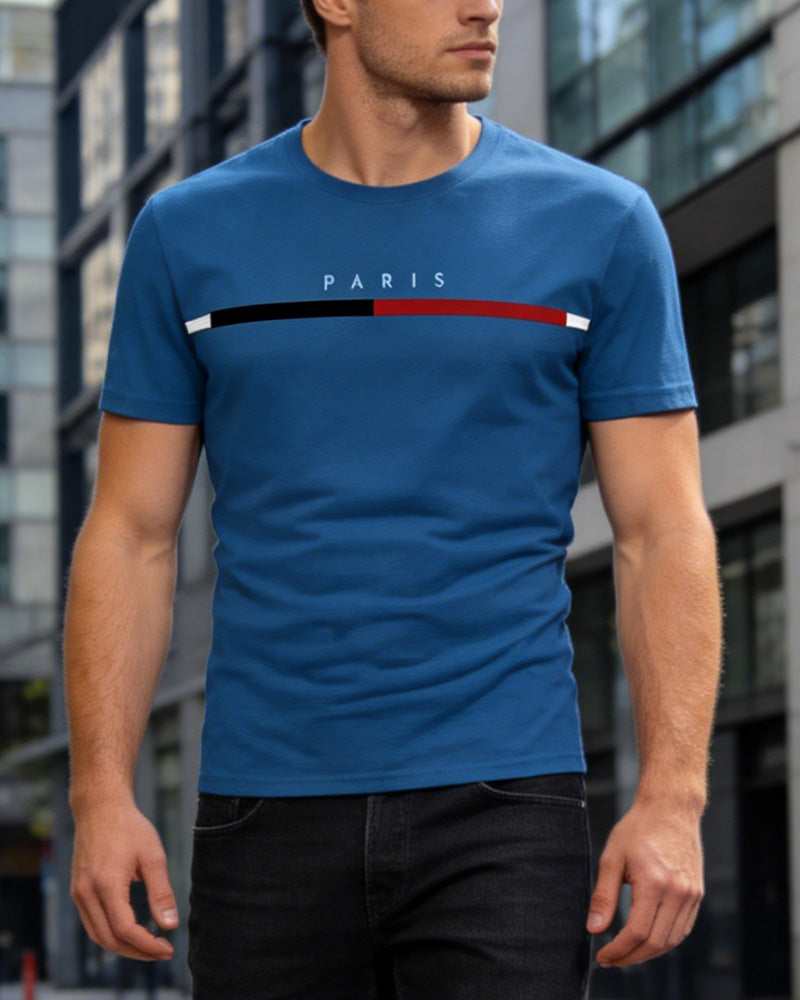Quick Dry Crew Neck Short Sleeve T-Shirt