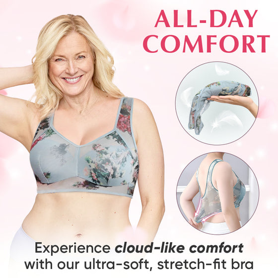 Soft Silk Lace Everyday Comfort Bra