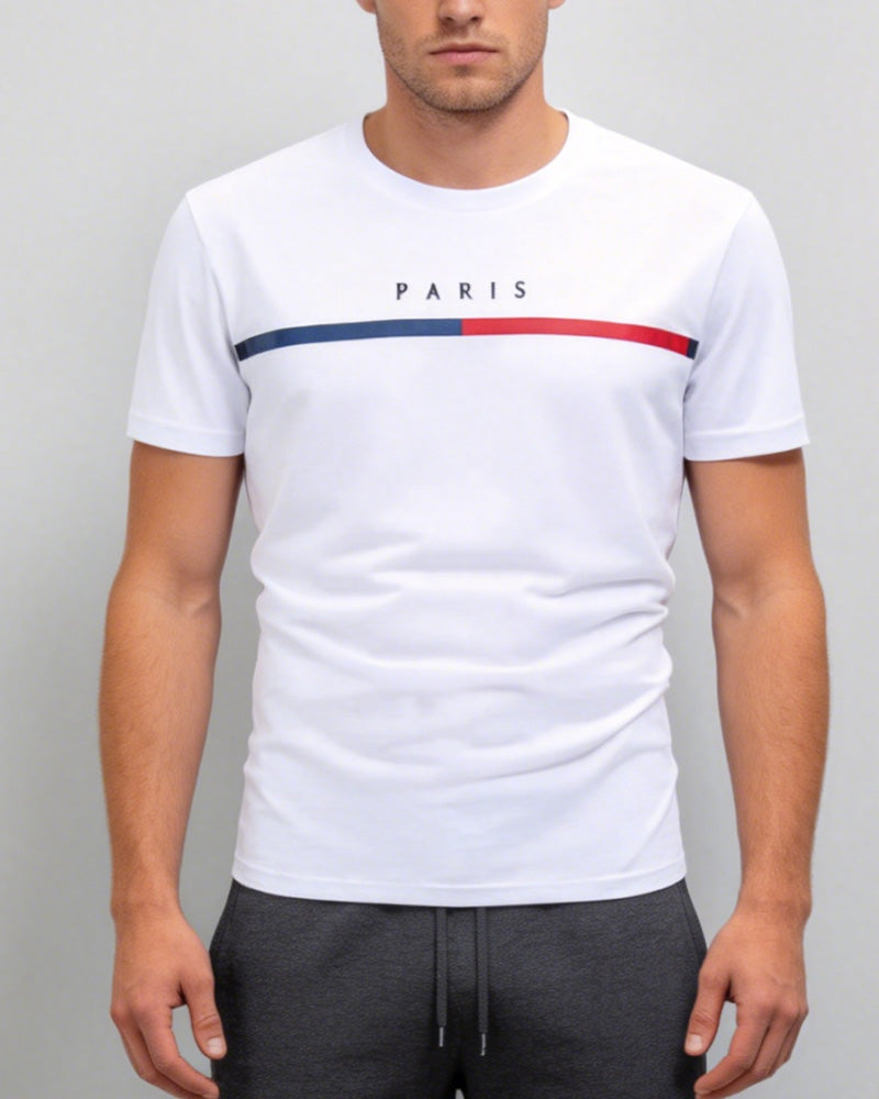 Quick Dry Crew Neck Short Sleeve T-Shirt