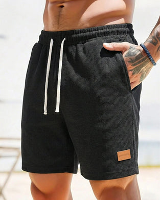 Men’s Waffle Casual Shorts