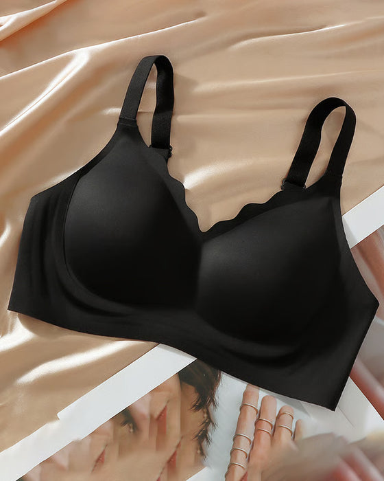 💖Seamless Scalloped Push-Up Bra