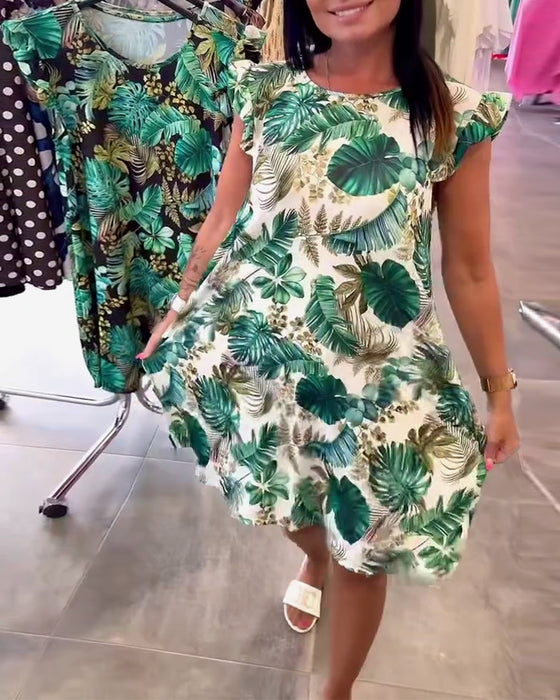 Versatile Printed Dress