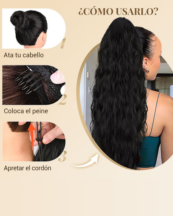 Long Voluminous And Curly Hair Extension