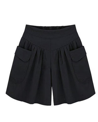 Loose High-Waisted Slimming Shorts