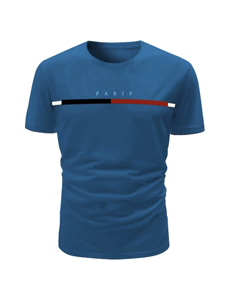 Quick Dry Crew Neck Short Sleeve T-Shirt