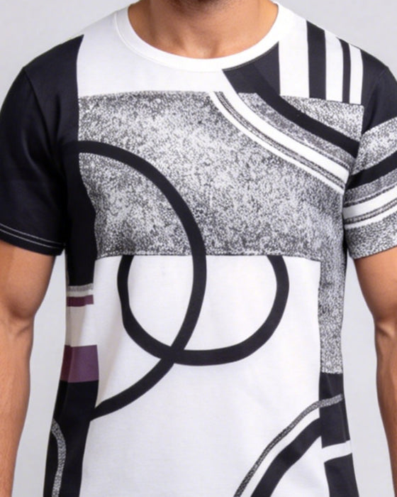 Men's Casual Round Neck T-Shirt