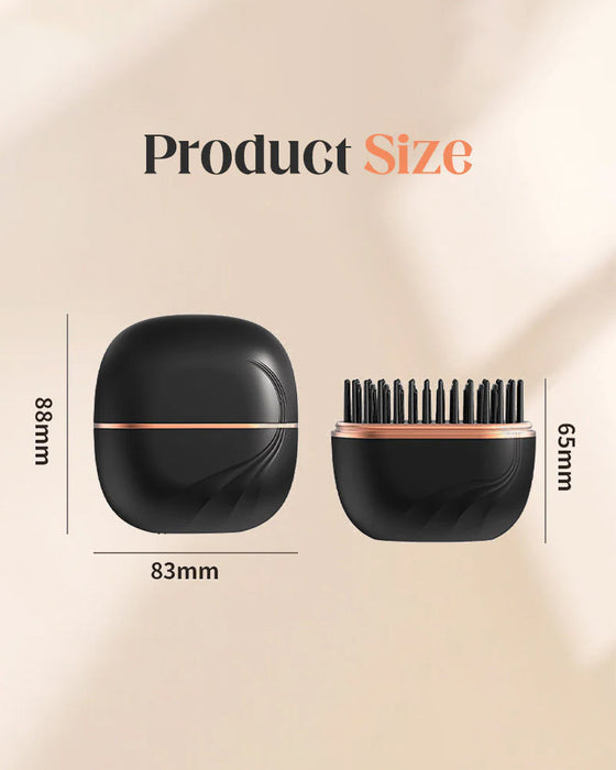 Mini Cordless Hair Straightener Comb