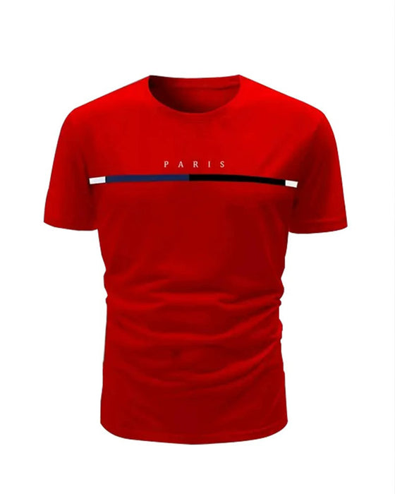 Quick Dry Crew Neck Short Sleeve T-Shirt