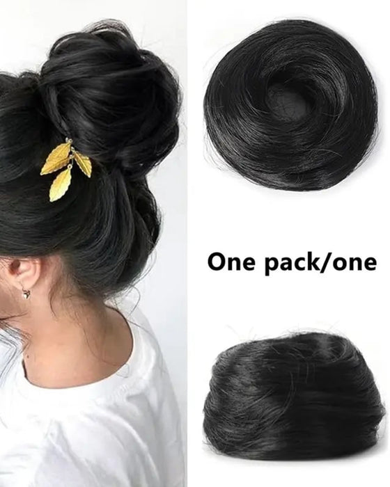 Synthetic Messy Bun Hair Piece for Women