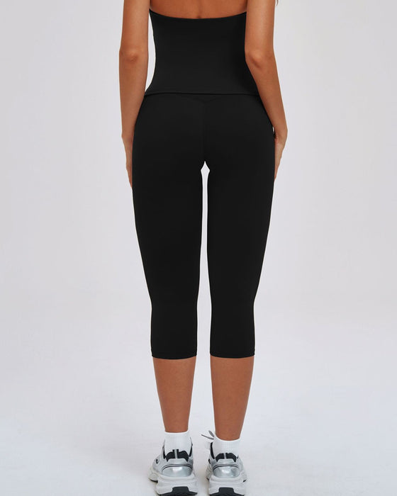 Yoga High Waist Mid Leggings