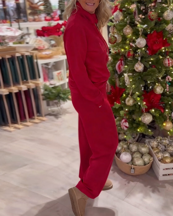 Casual Sportswear Two-Piece Set