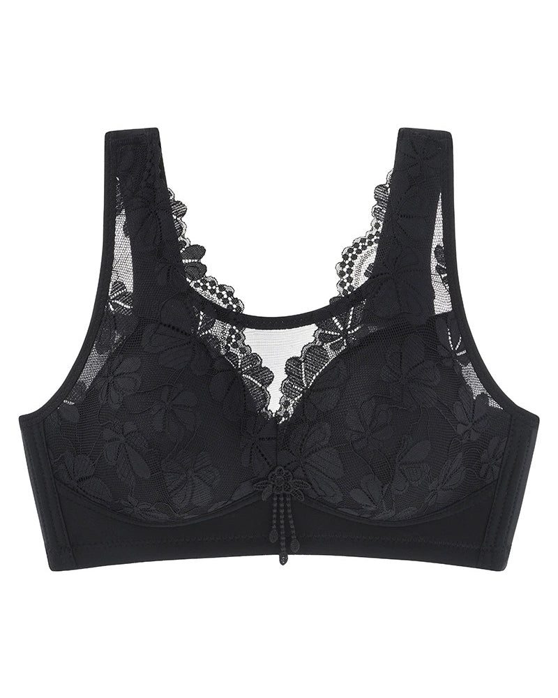 Lace And Latex Cotton Underwear