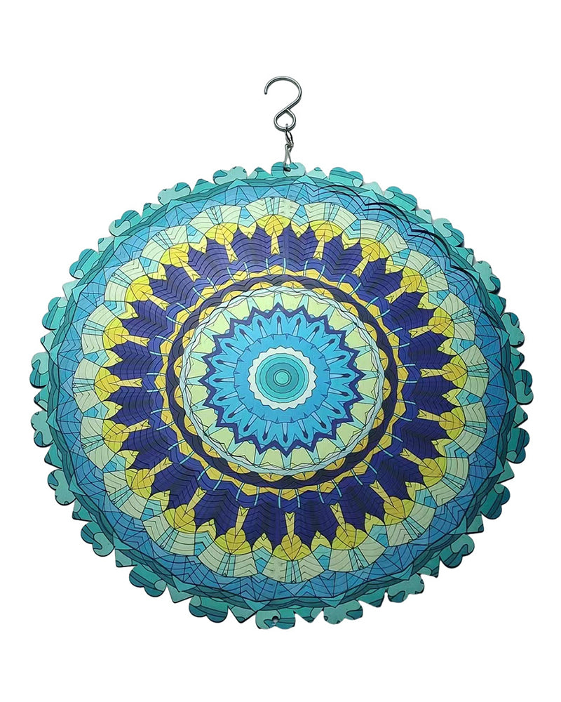 3D Colorful Wind Spinning Mandala