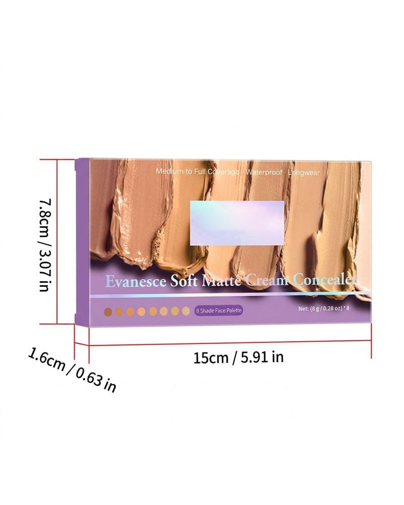 8-Color Concealer Palette