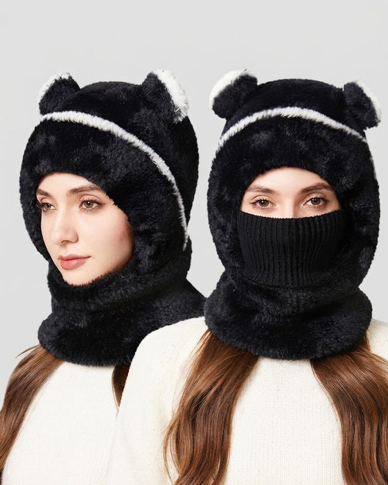 Cozy Bear Ear Beanie