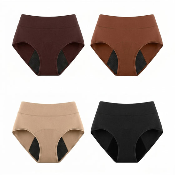 Leakproof High Waisted Underwear Sets