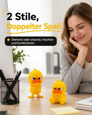 3D Printed Angry Little Yellow Duck