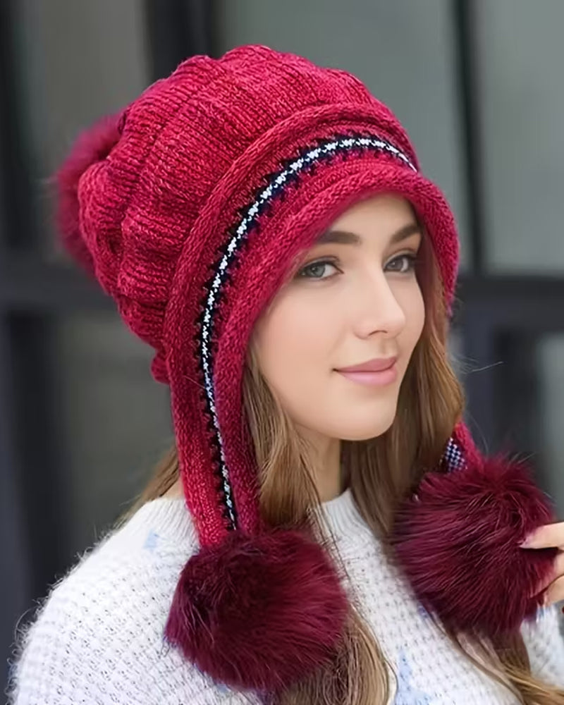 Fantasy Fleece Beanie Hat With Earflap