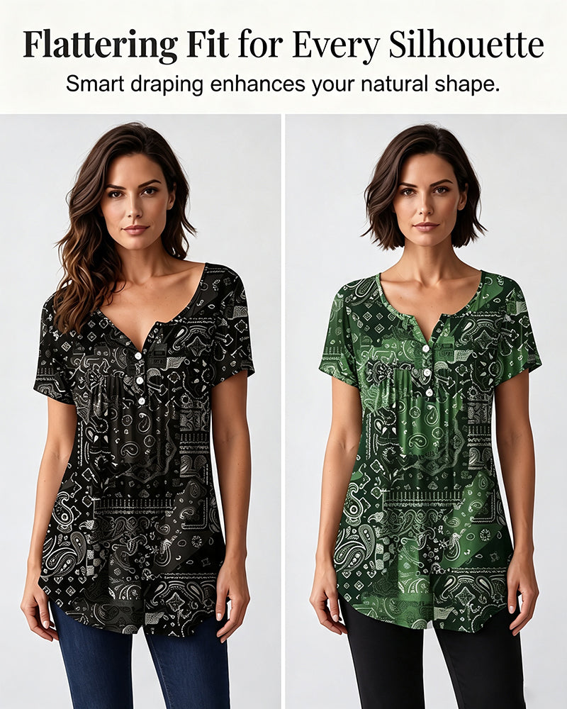 Casual V-Neck T-Shirt for Women