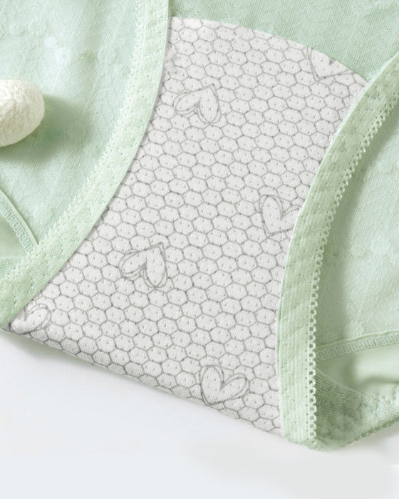 Breathable Seamless High Waist Lace Panties