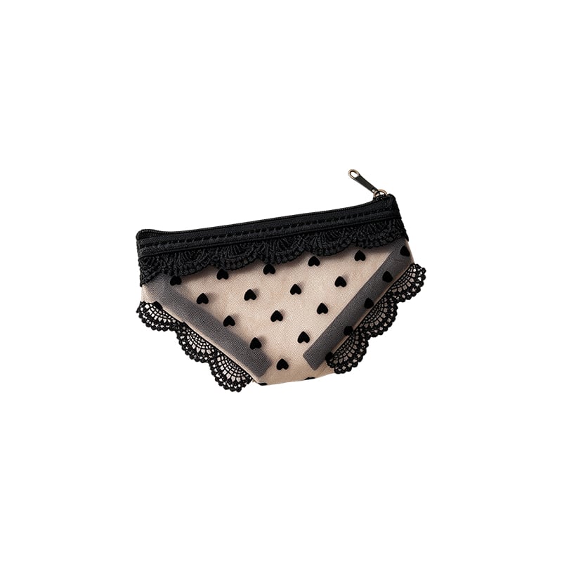Heart-Shaped Triangular Bag