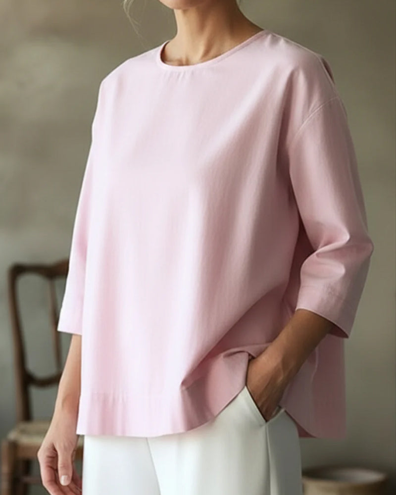 Loose-Fitting Backless Top