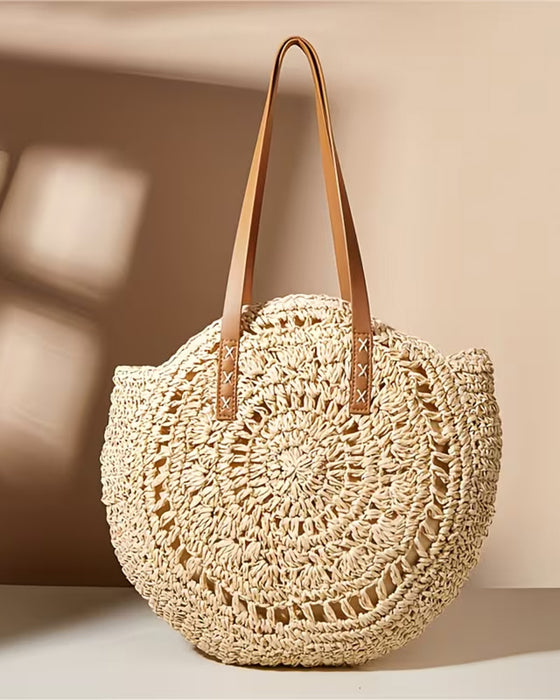 Handwoven Straw Bag
