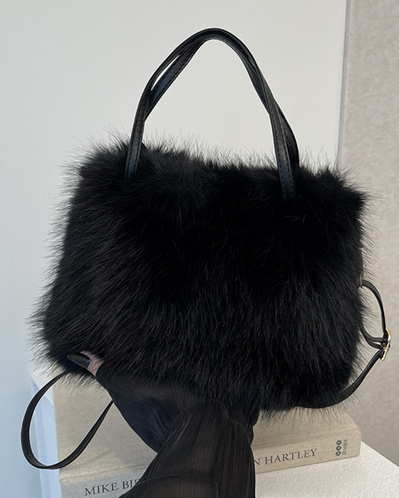Fashion Plush Shoulder Bag
