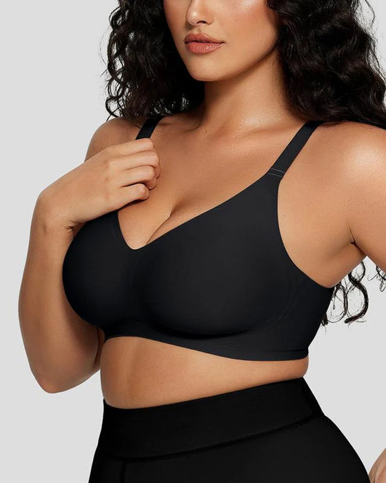 Women's Comfortable Seamless Full Cup Creamy Soft Bra