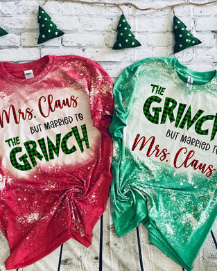 Mrs clause but married couples Christmas T-shirts