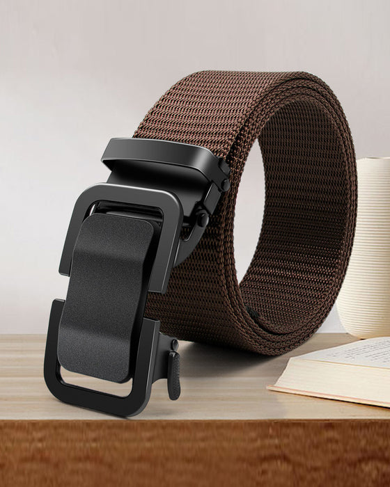 Men's Tactical Nylon Belt - Durable Buckle & Adjustable Size