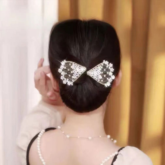 Light Luxury Elegant Twist Hair Clip