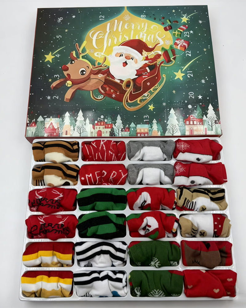 Christmas Sock Advent Calendar
