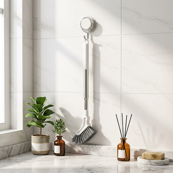 Extendable Crevice Gap Cleaning Brush