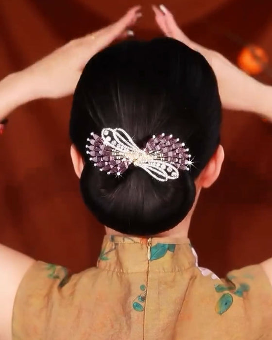 Light Luxury Elegant Twist Hair Clip