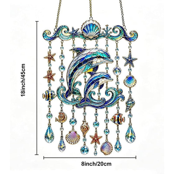 2D Ocean-Themed Wind Chime