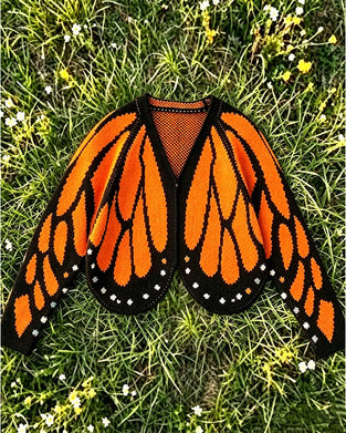 Butterfly Fashion Casual Cardigan