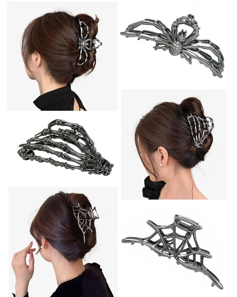 Halloween High-End Alloy Large Hairpin