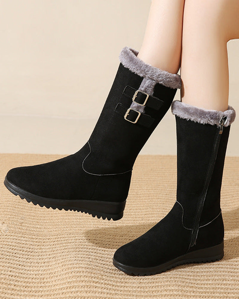 Women's Fashionable Ankle High Snow Boots