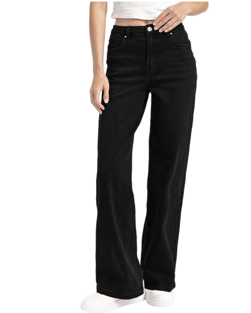 Loose Straight Leg Jeans