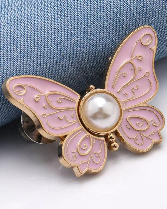 Pearl Butterfly Waist Buckle