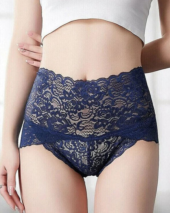 High Waist Pretty Lace Panties